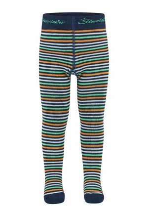 Sterntaler, STRUMPFHOSE RINGEL MIT KOMFORTBUND UND HOHEM STRECHANTEIL UNISEX - Tights - marine
