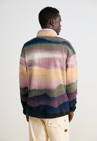 Columbia HELVETIA™ PRINTED HALF SNAP - Fleece trui - collegiate navy