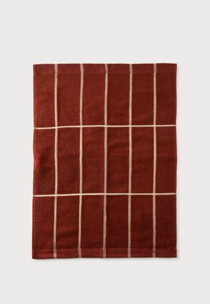 Marimekko, TIILISKIVI HAND TOWEL - Кърпа - brick/plum/hay