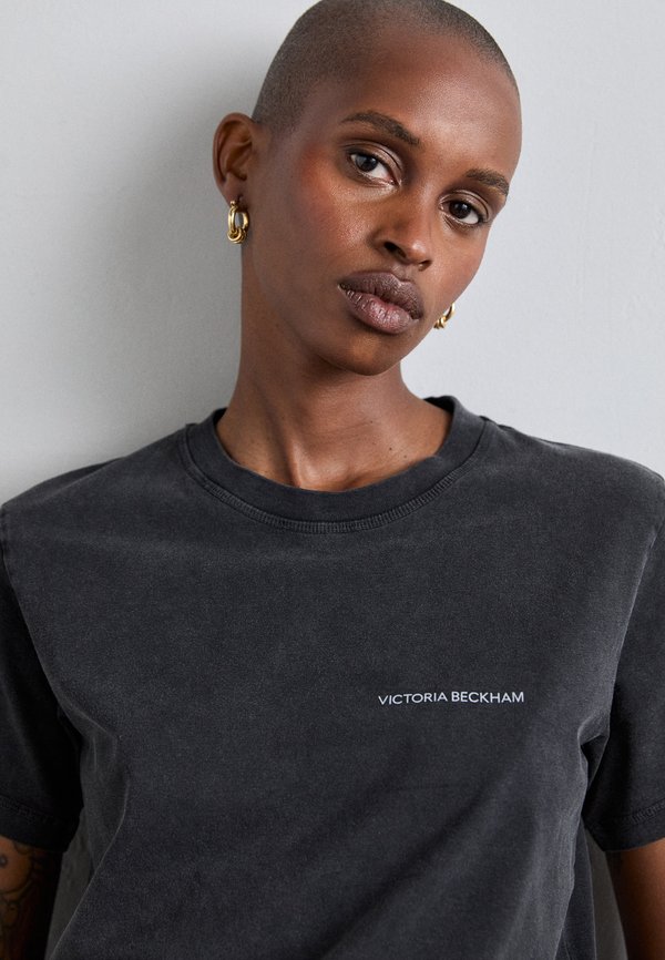 SHRUNKEN LOGO TEE - Basic T-shirt2