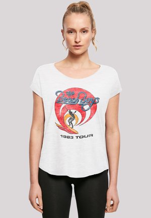 THE BEACH BOYS BAND SURFER VINTAGE - Print T-shirt - white
