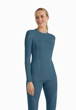 FALKE WOOL-TECH LONGSLEEVE COLD TO VERY COLD TEMPERATURES - Maglietta a manica lunga - capitain