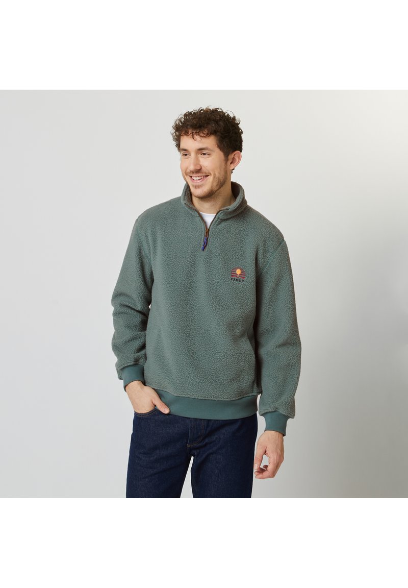 Faguo Fleecepullover - vert