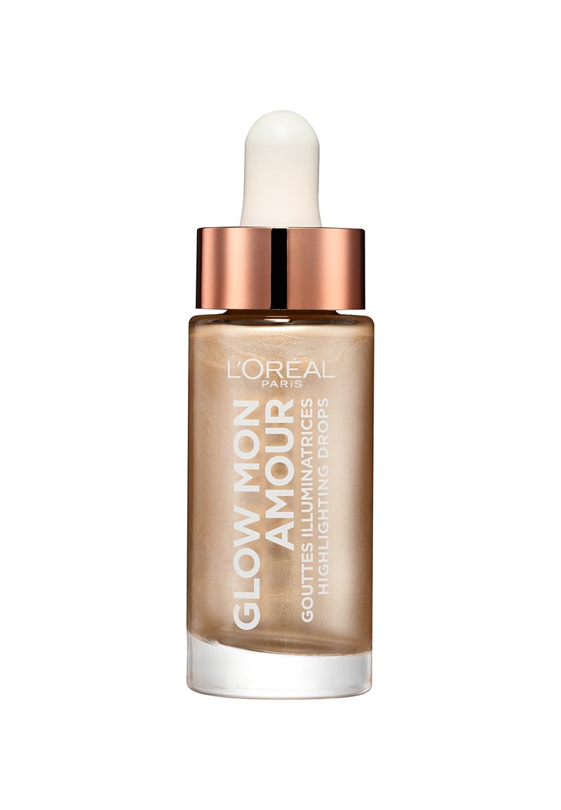 L'Oréal Paris - GLOW MON AMOUR HIGHLIGHTING DROPS - Highlighter - 1 sparkling love, Vergroten