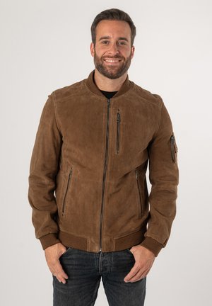 Bomberjacke - light cognac