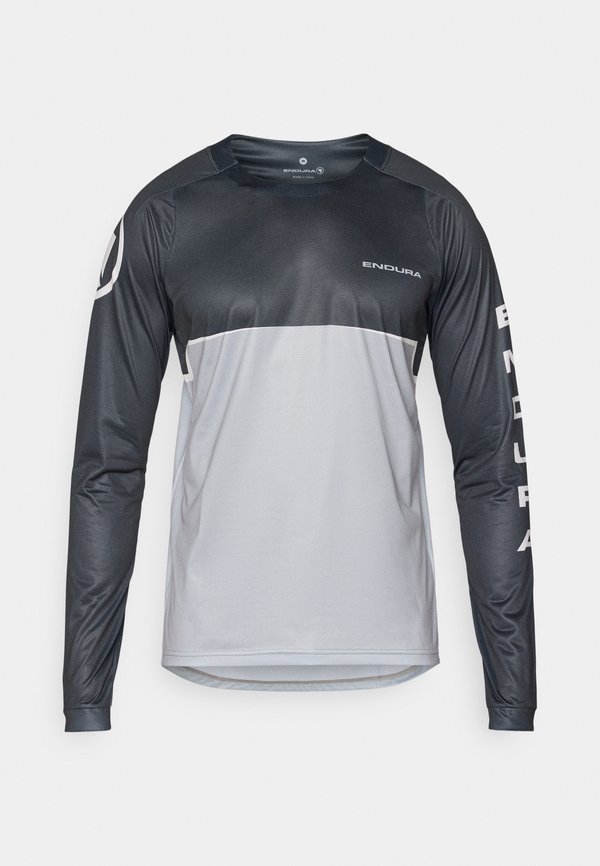 CORE PRINTED TEE - Long sleeved top - schwarz2