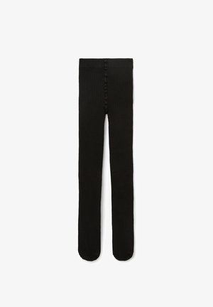 Calzedonia, NARROW RIB - Medias - black ribbing