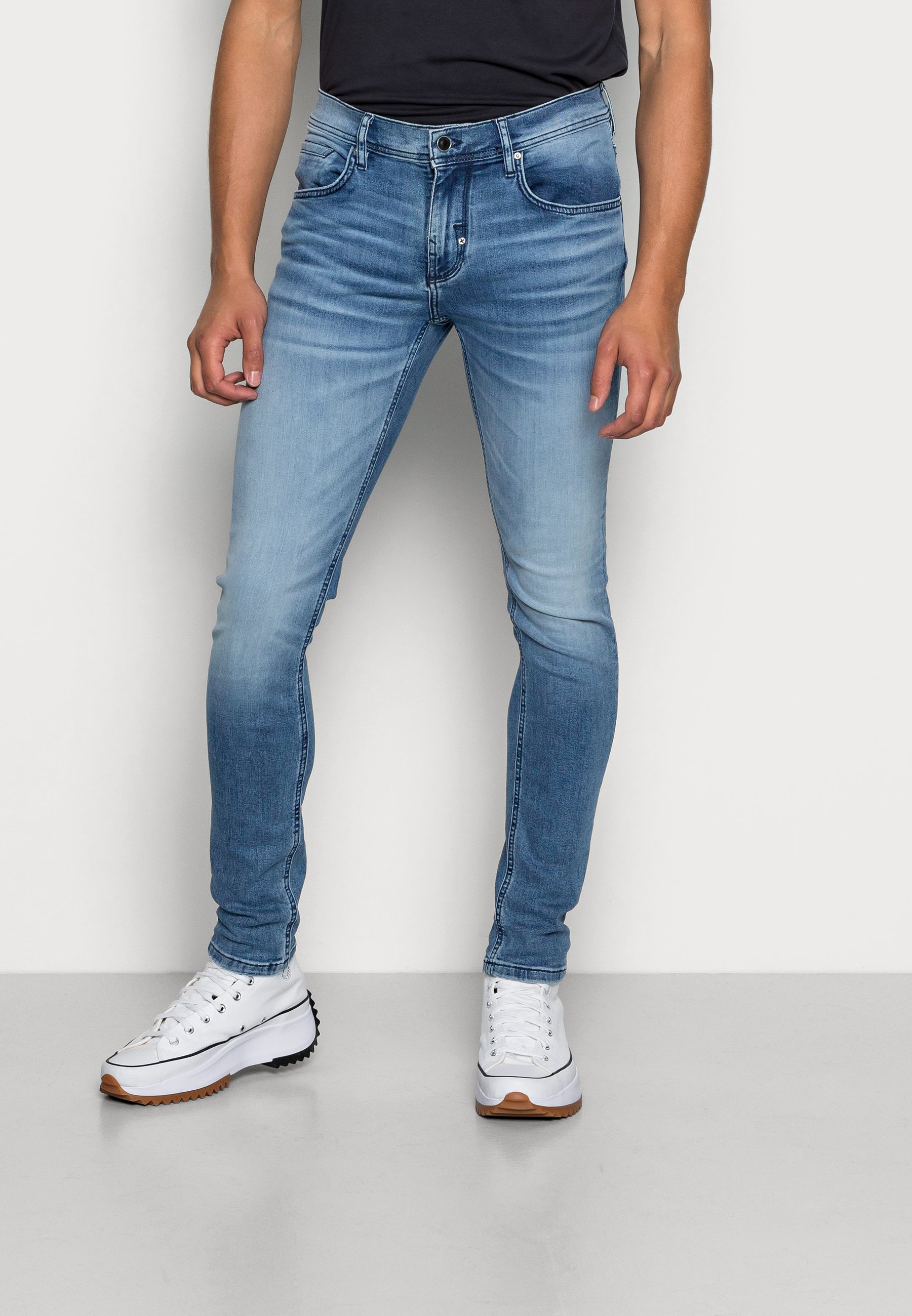 Antony Morato SUPER SKINNY GILMOUR - Jeans Skinny Fit - blu denim/blue denim  - Zalando.de
