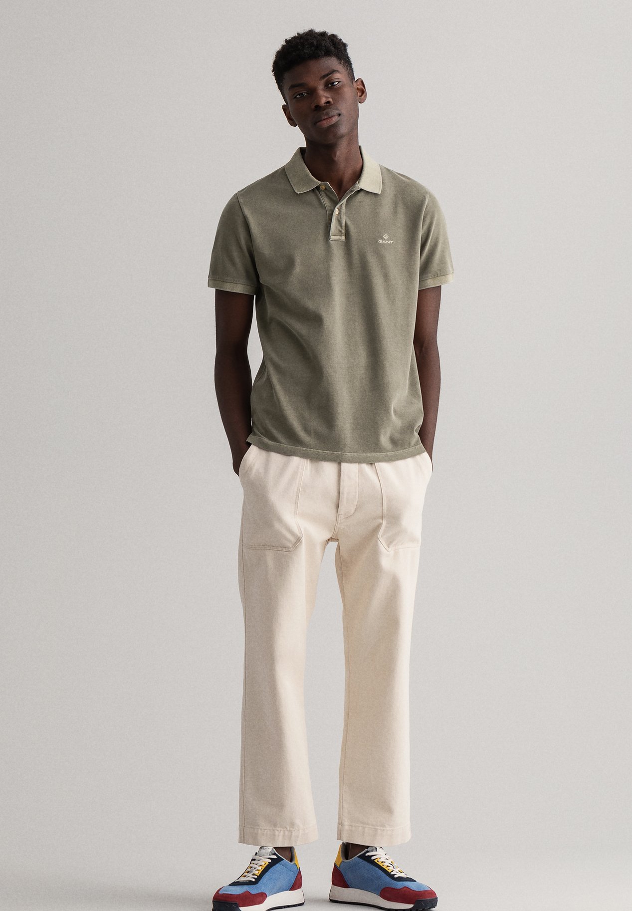 GANT SUNBLEACHED SS RUGGER - Polo shirt 