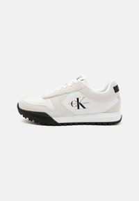 Calvin Klein Jeans TOOTHY RUNNER IRREGULAR LINES - Joggesko - white