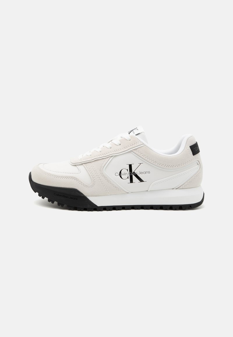 Calvin Klein Jeans TOOTHY RUNNER IRREGULAR LINES biały