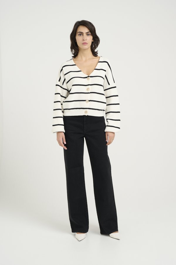 MEBA - Cardigan - egret2