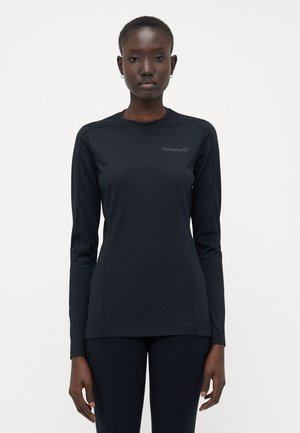 FALKETIND EQUALISERULL LONG SLEEVE  - Undertröja - caviar black