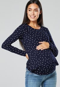 Chelsea Clark Ilgarankovis viršutinės dalies drabužis - dark blue white