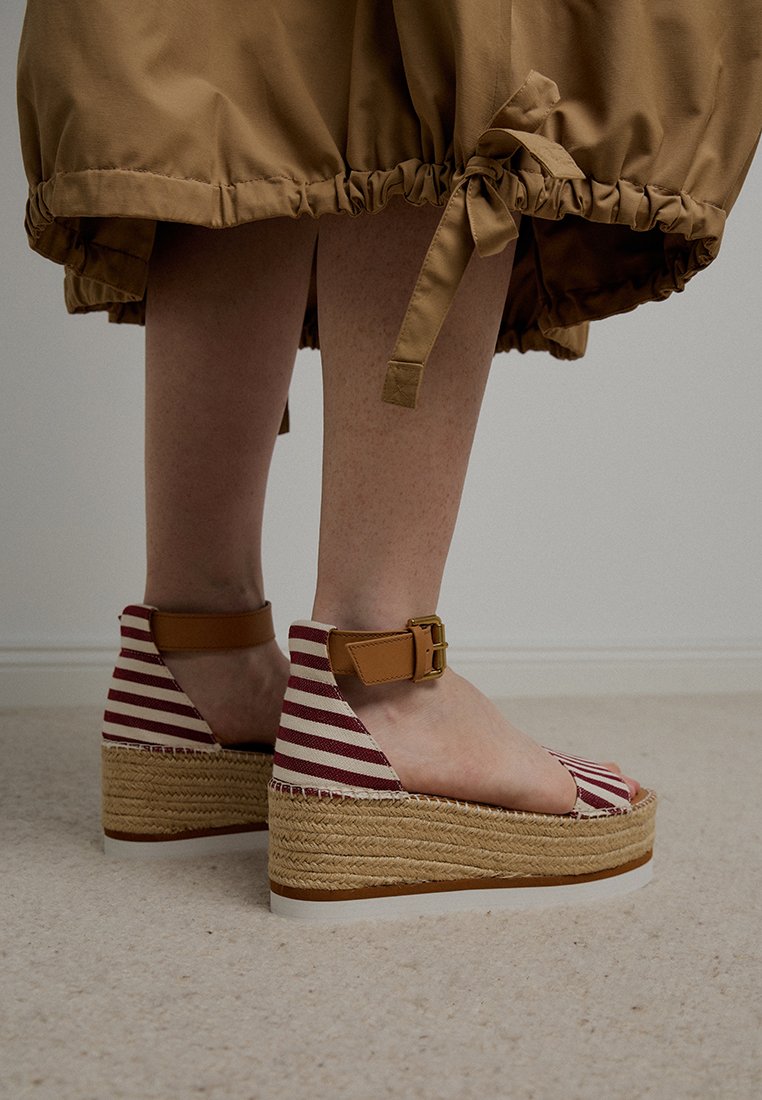 See by Chloé Sandalen met plateauzool meerkleurig See by Chloé Sandalen met plateauzool meerkleurig