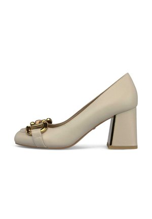 Alma en Pena, Escarpins - white denim