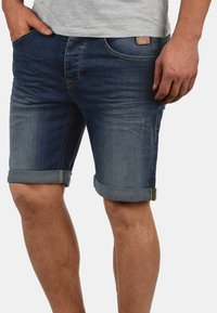 Blend BHMartels - Shorts vaqueros - dark-blue