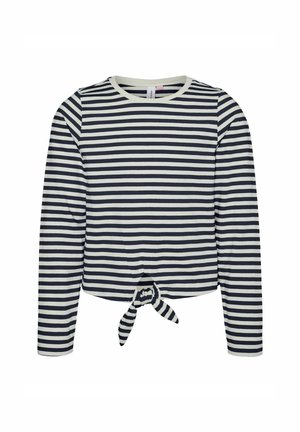 SILLEALMA LS KNOT - Camiseta de manga larga - navy blazer