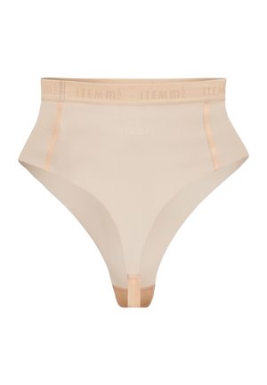 ITEM m6, ALL MESH SHAPING BRAZILIAN BRIEFS - Slip - apricot