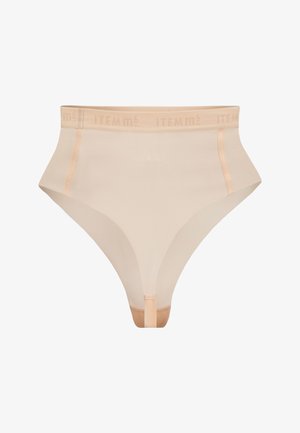 ITEM m6, ALL MESH SHAPING BRAZILIAN BRIEFS - Slip - apricot