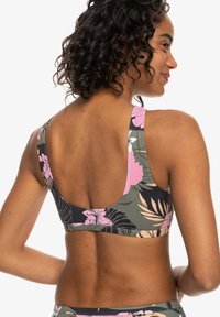 Roxy PRO THE POP UP - CROP - Bikiniöverdel - black