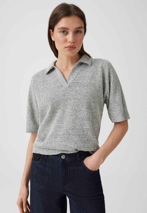 OPUS, RELAXED POLO STYLE - Poloshirt - coal blue