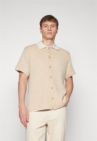 Les Deux - EASTON SHIRT - Camicia - camel/ivory Immagine in miniatura 1