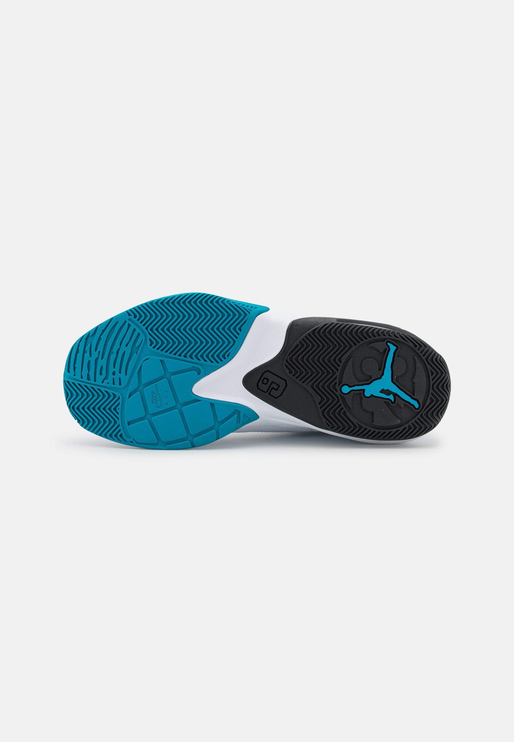 Jordan MAX AURA 3 - Zapatillas altas - white/black/cyber teal/blanco -  Zalando.es