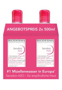 Bioderma BIODERMA GESICHTSREINIGUNG / MIZELLENWASSER SENSIBIO H2O MIZELLENREINIGUNGSWASSER: 2X500ML ZUM ANGEBOTSPREIS - Reinigungsöl - transparent
