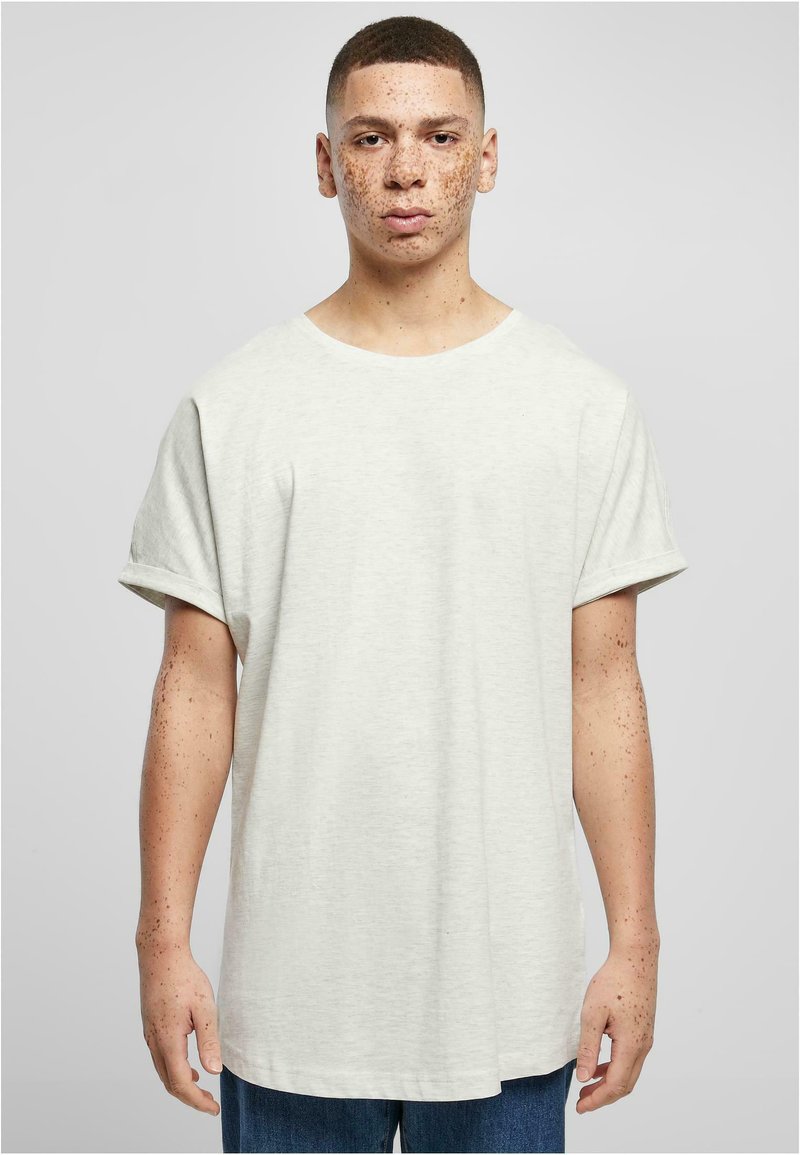 Urban Classics SHAPED TURNUP - Basic póló - lightgrey