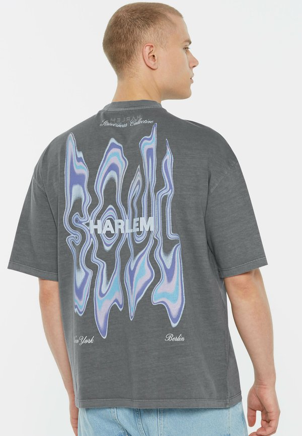 JO-HN - T-Shirt print - asphalt