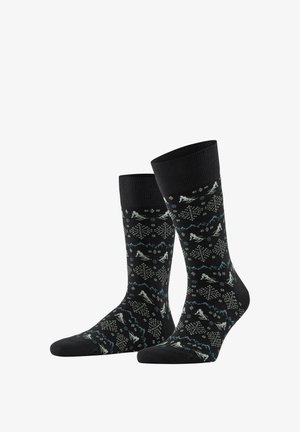 FALKE, SKI SLOPE SO SOCKEN - Calze - black