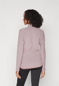 Patagonia AIR ZIP NECK - Felpa in pile - stormy mauve
