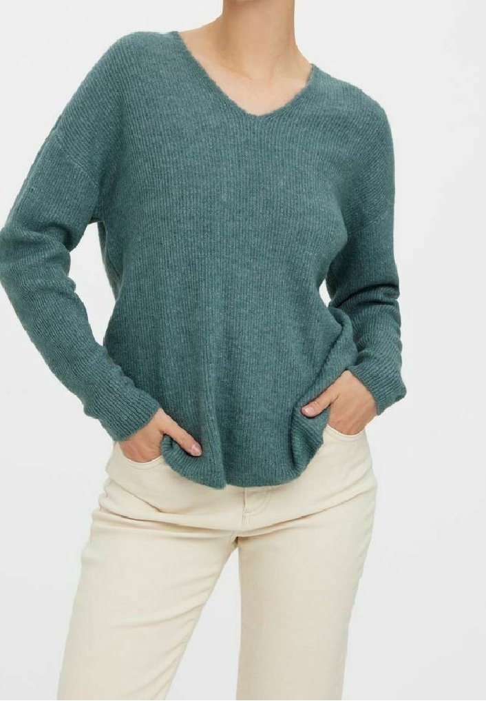 Vero Moda Strickpullover - turquoise