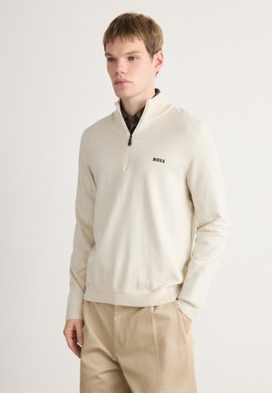 MOMENTUM - Maglione - open white