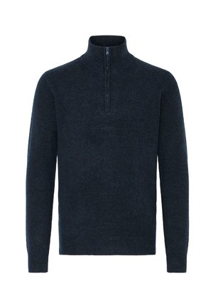 INDICODE JEANS, IDBERCELL HEAVY KNIT TROYER - Džemper - navy