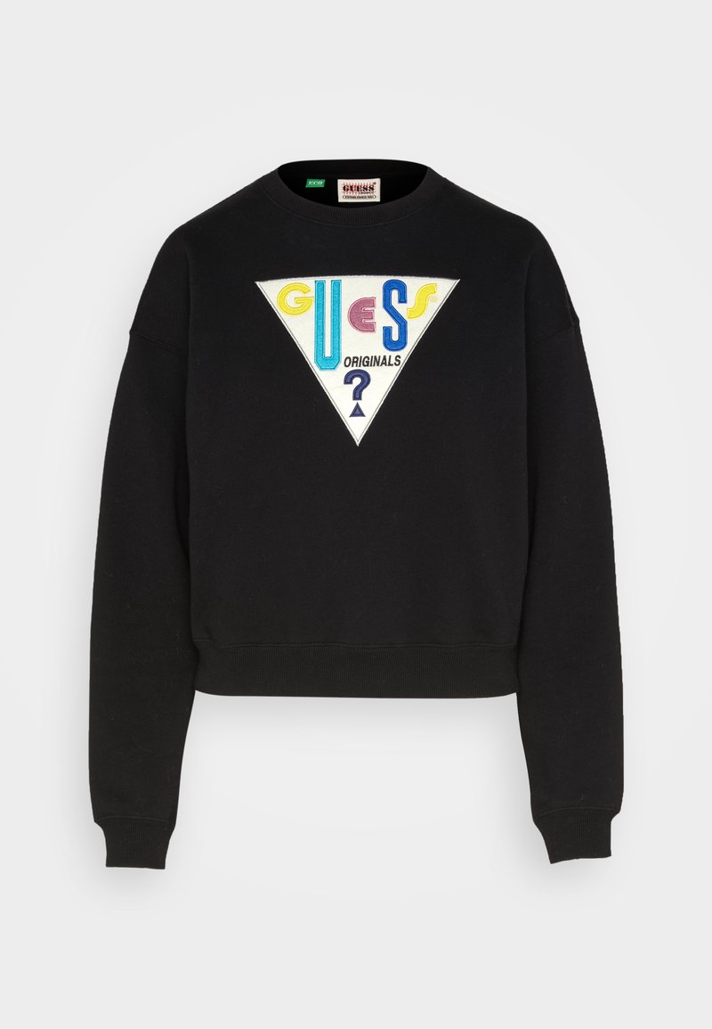 guess originals ecru crewneck sweatshirt