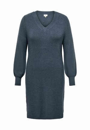 CARKATIA V-NECK - Robe pull - ombre blue