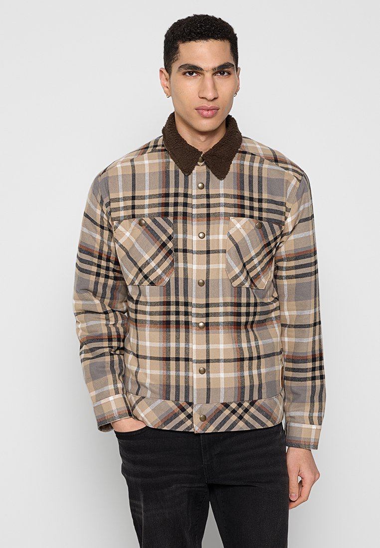 Scotch & Soda Lichte jas bruin