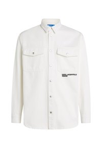 OVERSHIRT - Denimová bunda - white denim
