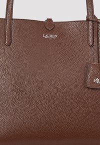 Lauren Ralph Lauren FAUX LEATHER LARGE REVERSIBLE TOTE BAG - Velká kabelka - dimora paisley/dark mahogany