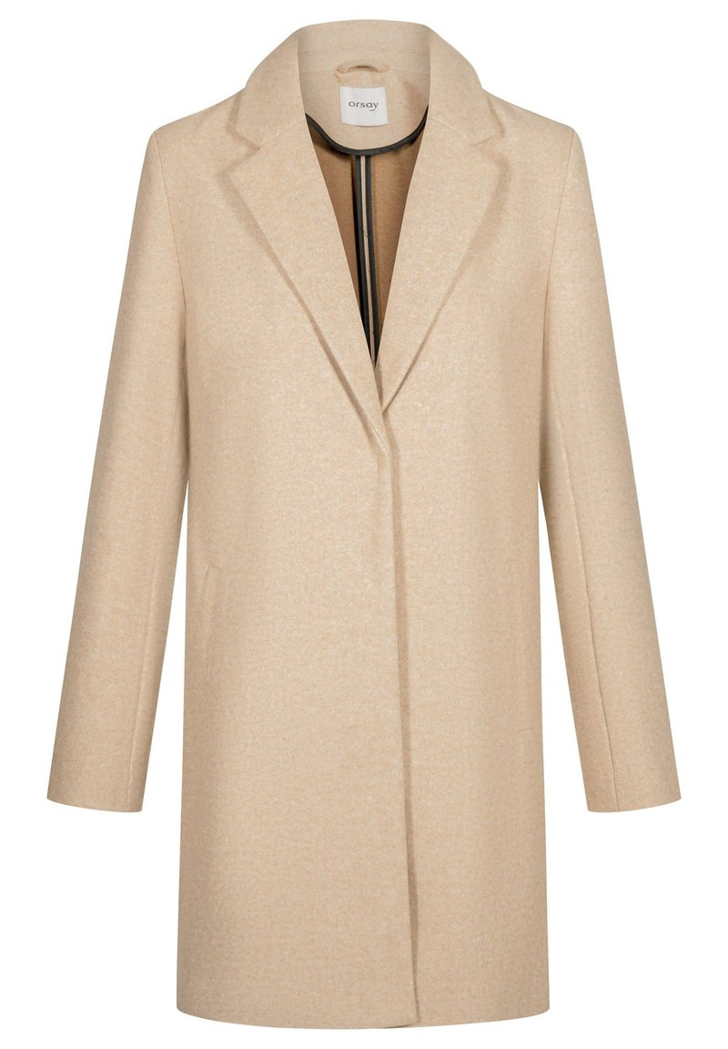 Orsay Kurzmantel Camel Beige Zalando De