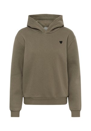 Kaffe, KALIDDY HOODIE - Sweat à capuche - morel w. black heart