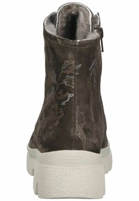 Think! Bottines à plateau - bark kombi