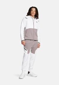 Under Armour UNSTOPPABLE FLEECE - Dresside alumine osa - tetra gray
