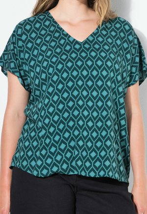 Bluse - dark green