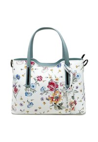 CHICCA BORSE Borsa a mano - fiori  cielo