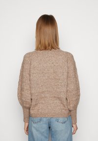 ONLY ONLCELINA HIGH  - Džemper - chestnut