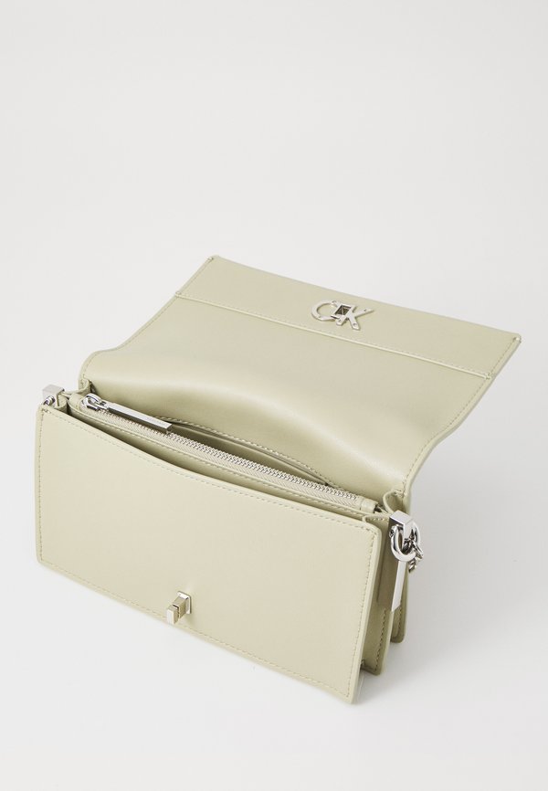 CONVERTIBLE MINI BAG - Cross body bag - eucalyptus3