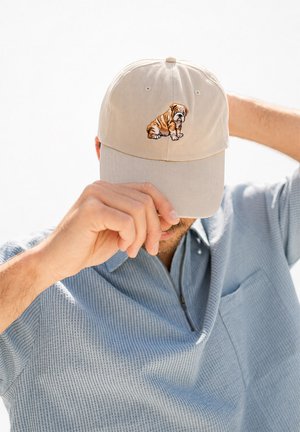 Kaotiko, SNAPBACK BULL DOG UNISEX - Шапка - beige